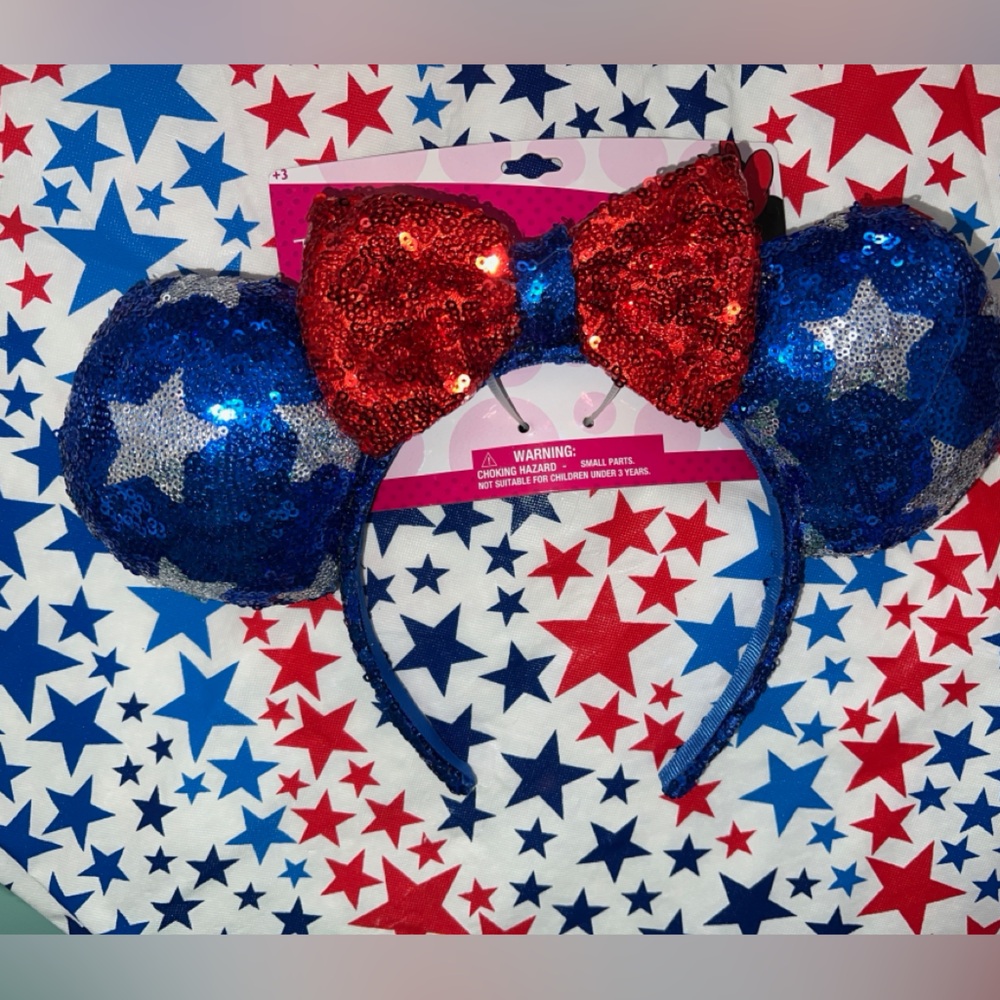 Fourth of July Minnie Mouse Ears